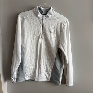 Under Armour ColdGear White 1/4 Zip Pullover Women’s Large